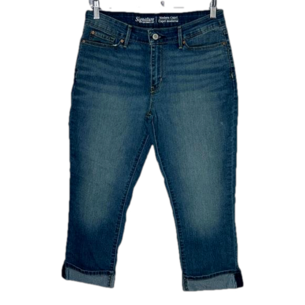 Levi's Signature Modern Capri Jeans with Cuff